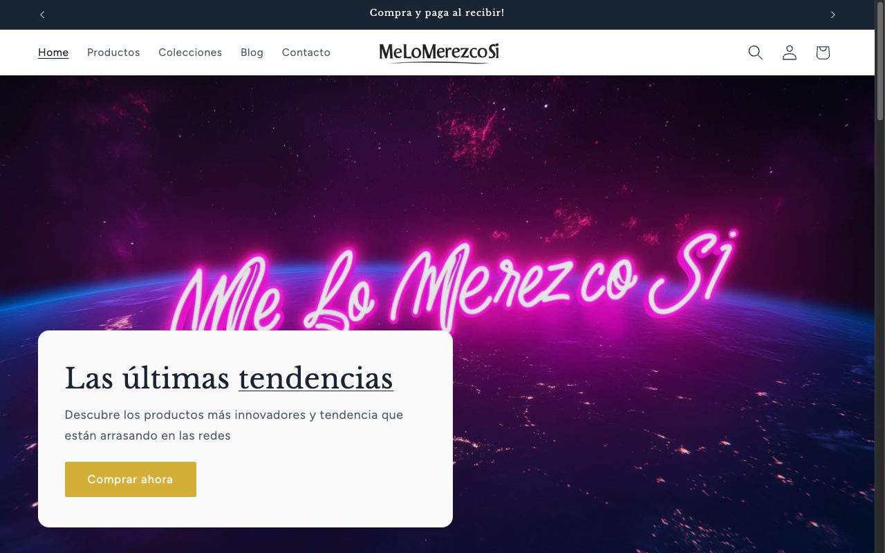 Tienda online MeLoMerezcoSi